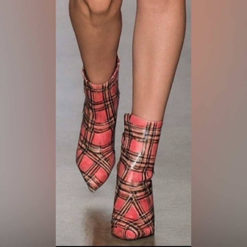 Plaid Women's Boots -Jessica Simpson pink